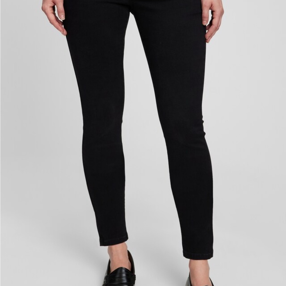GAP Black Maternity Skinny Jeans